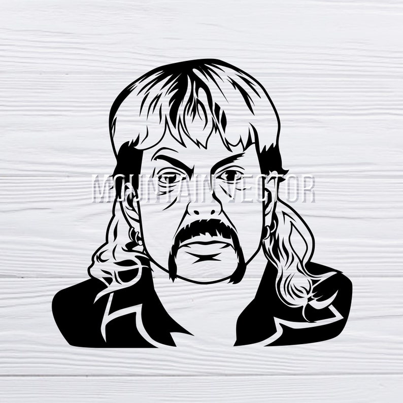 Joe Exotic Svg Tiger King Svg Joe Exotic Tiger King Etsy
