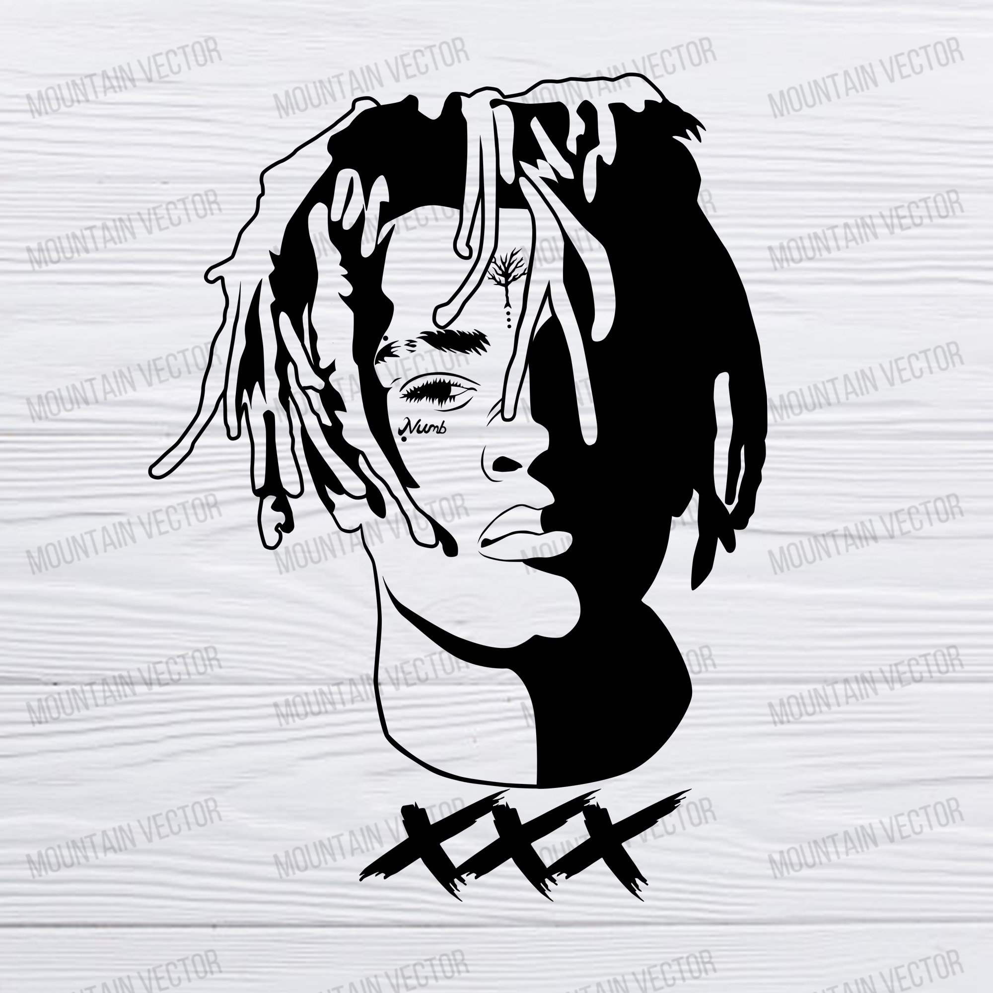 Xxxtentacion svg