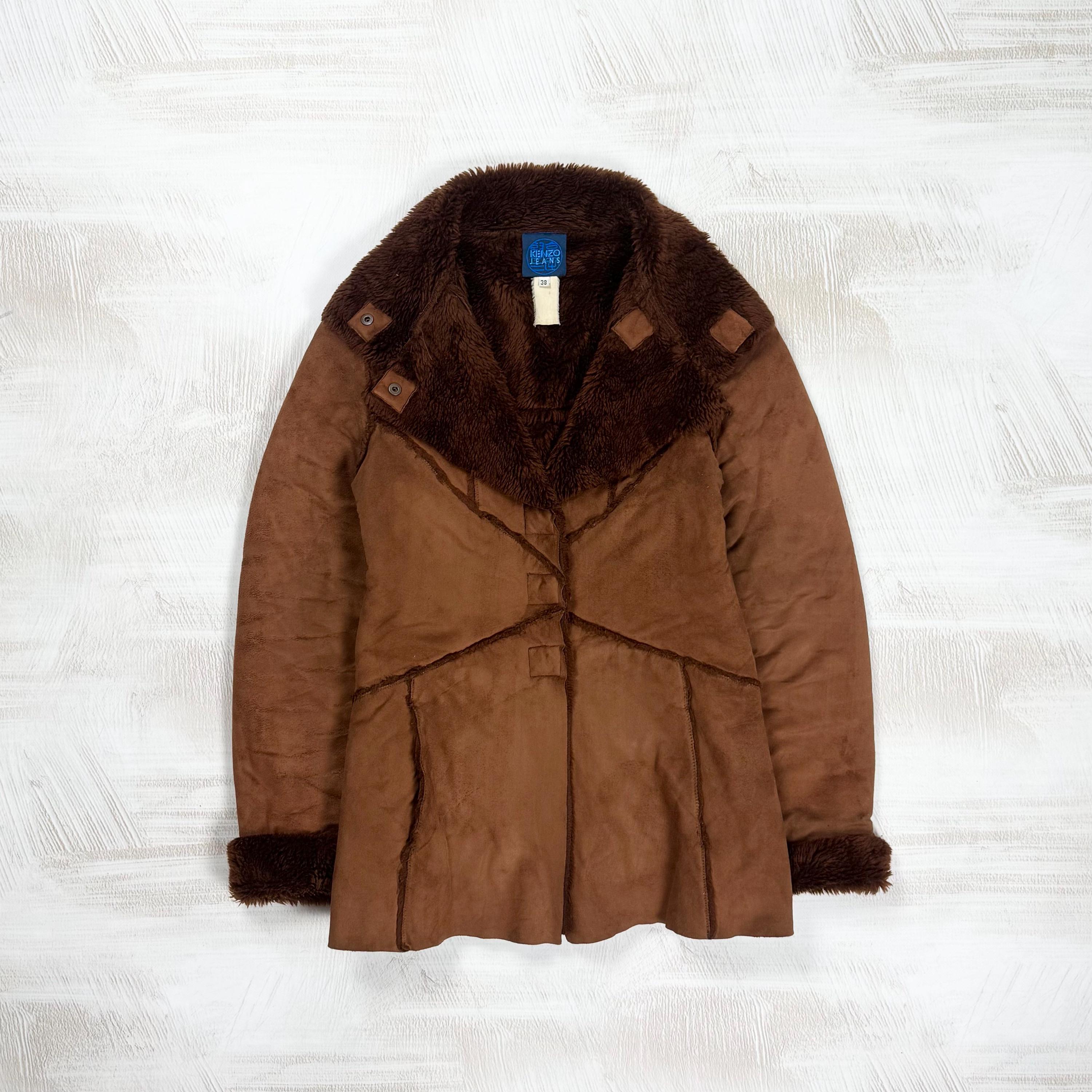 Kenzo Fur Coat - Etsy