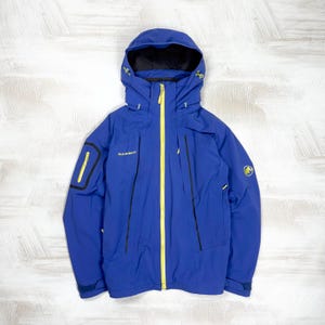 Mammut Gore Tex Sophora-geïsoleerde jas Gorpcore wandelen paars, maat L