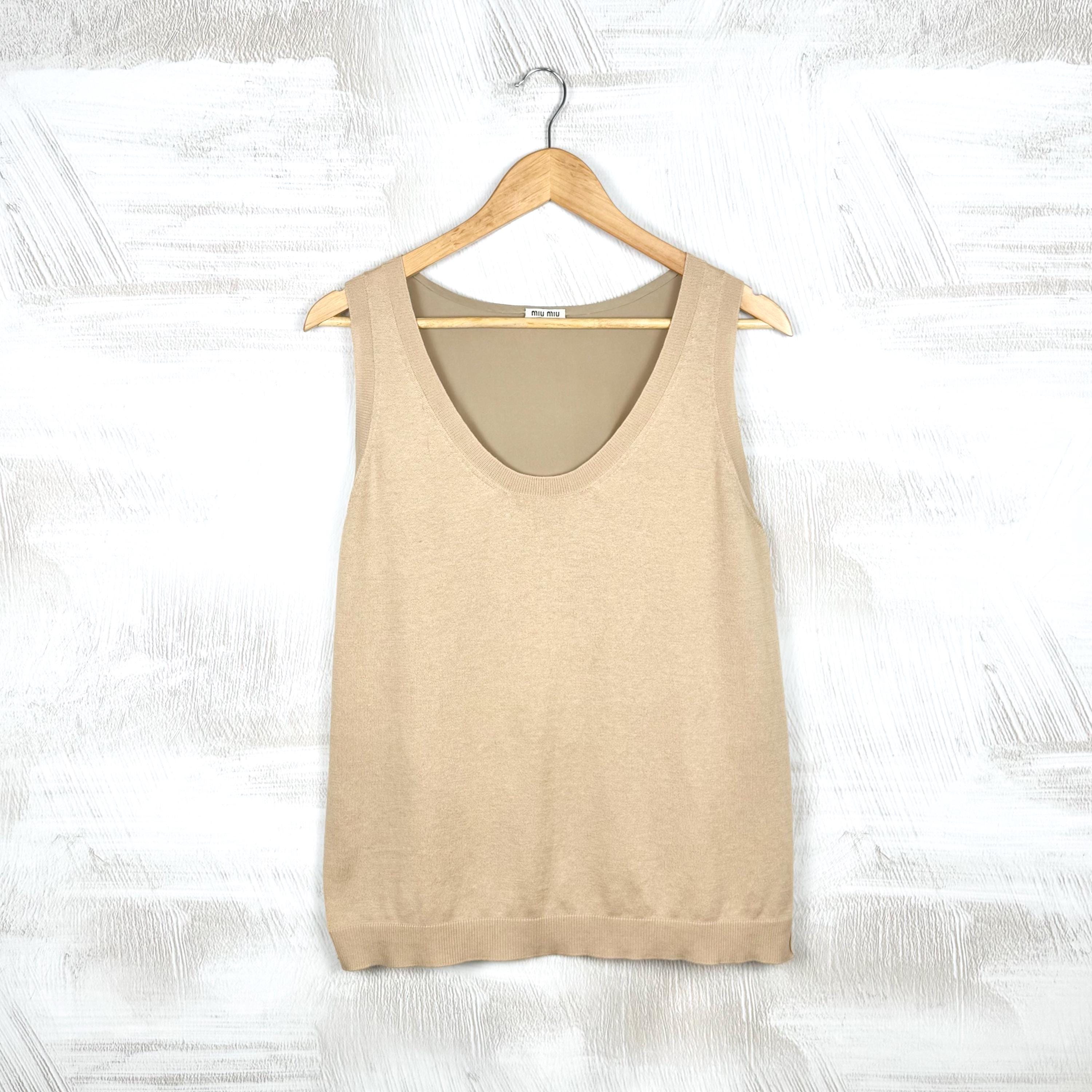 Vintage Miu Miu Tank - Etsy
