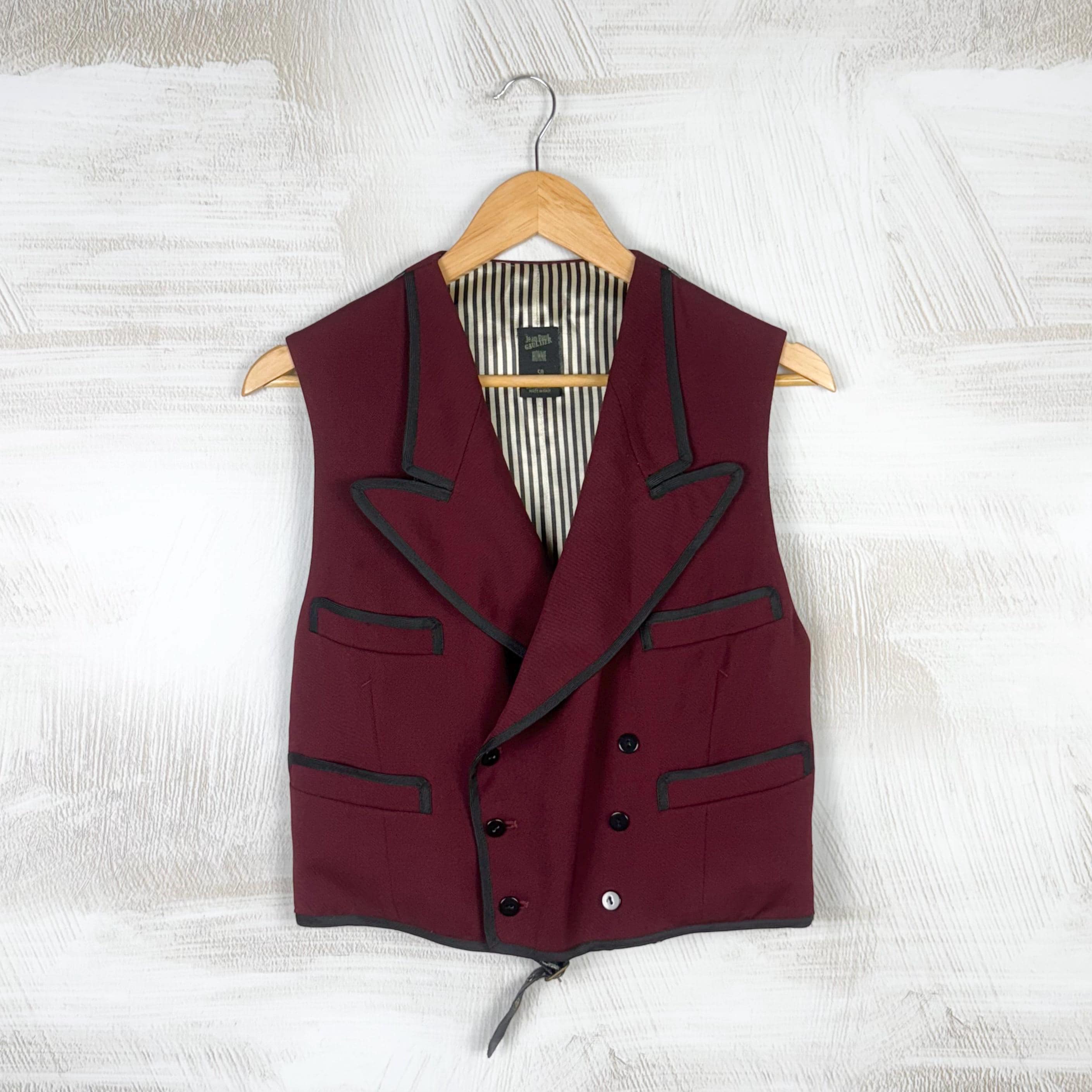 Jean Paul Gaultier Vest - Etsy