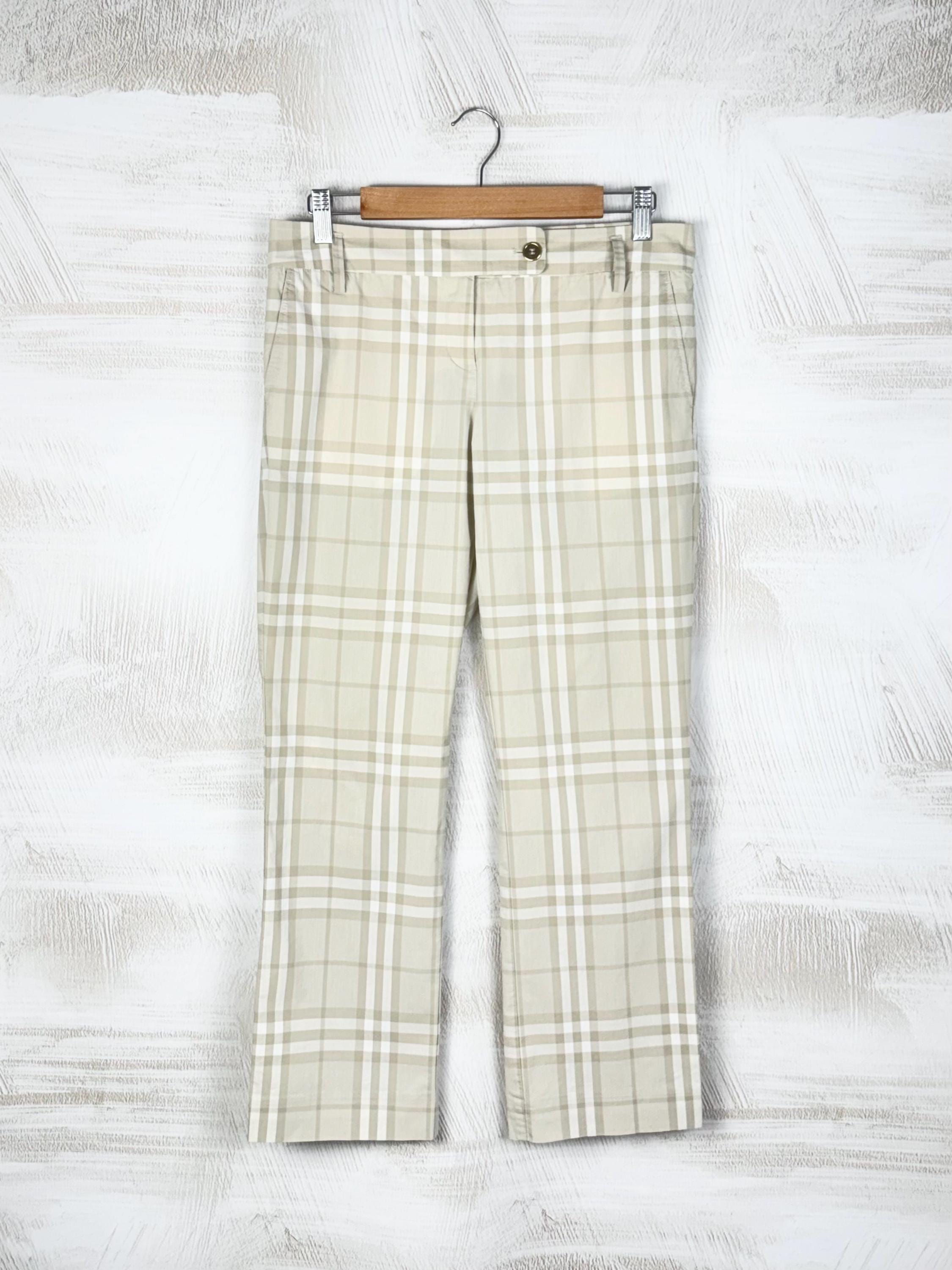 Burberry Nova Check Pants - Etsy