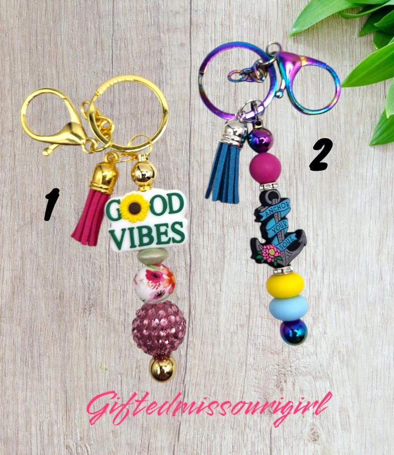 Positive & Motivational Keychain // Many Options // Ready to Ship L549 ...