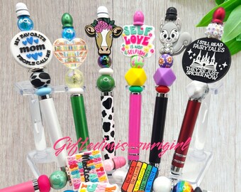 Stylus // Pen  // Cow // Apple // Fur Mama // Pig // Adult // Sarcastic // Beaded // Many Options // Ready to Ship **Updated 1/24