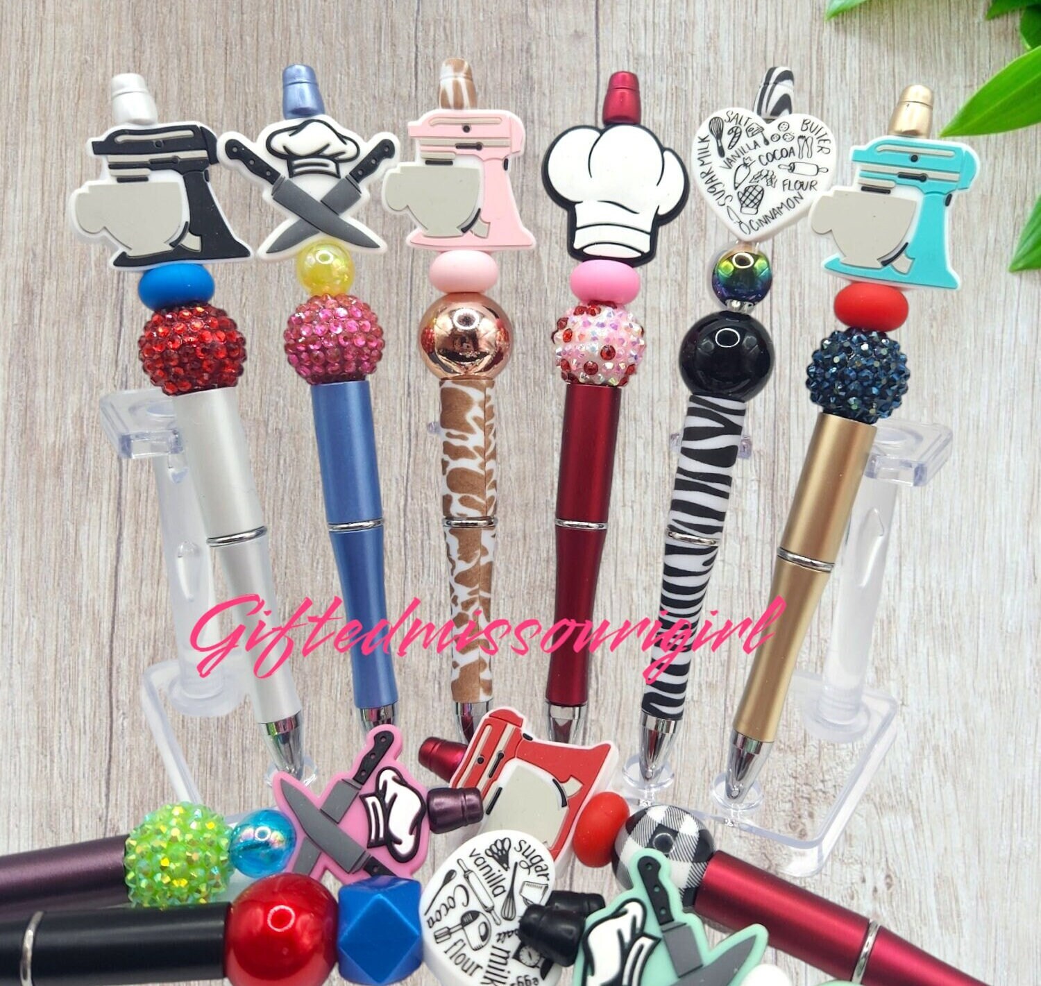 Set of 20 Custom Any Style Gel Pen W/box, Free Shipping, Bulk