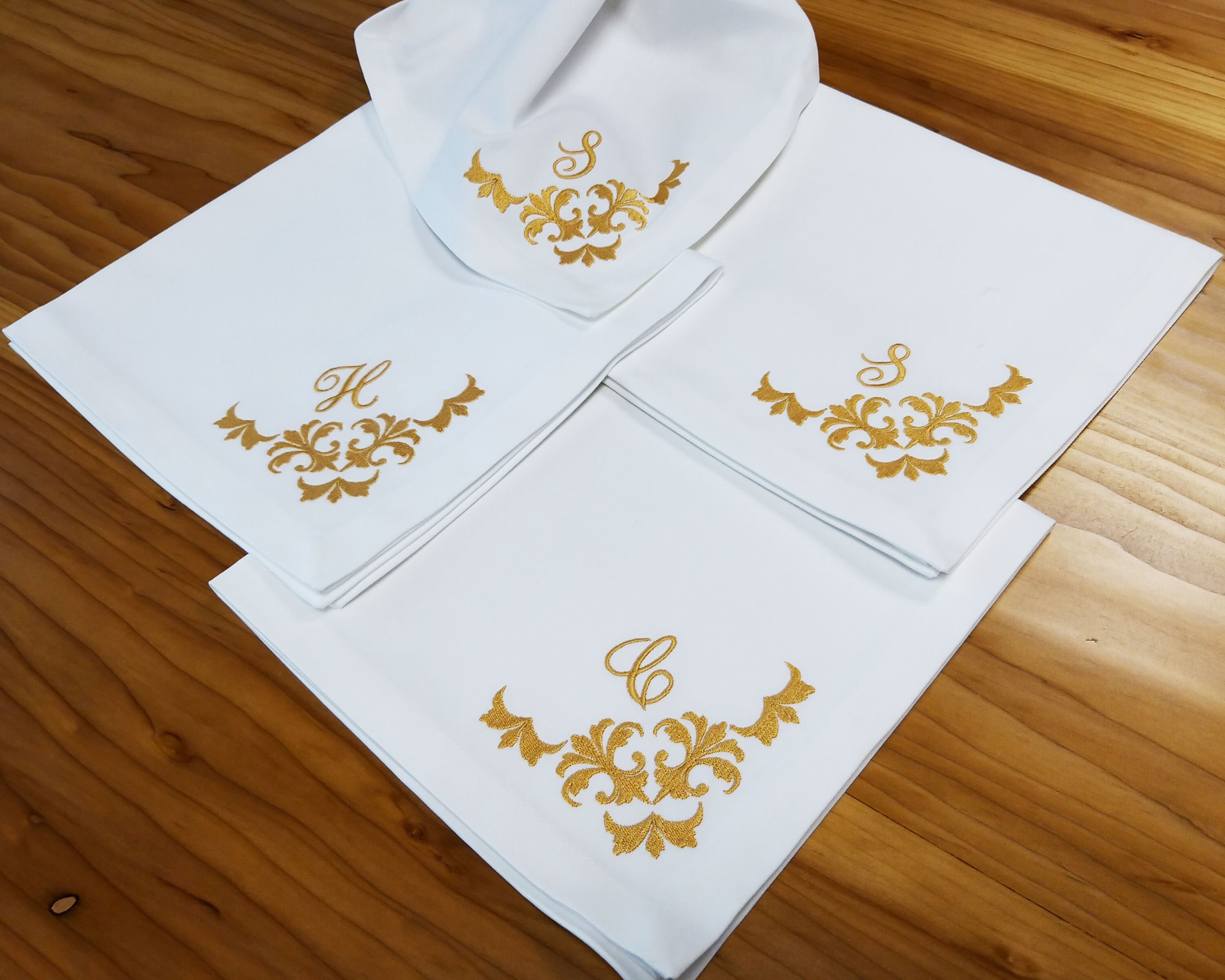 bestickte baumwolle meterware