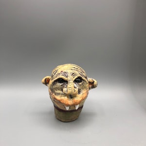 Rocky - He’s a lover not a fighter - OOAK Polymer Clay Sculpture