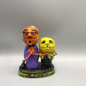 Da Wayne Creepers and his Mipplefungelfewer - OOAK Polymer Clay Sculpture