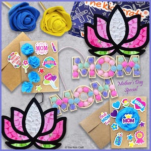 Crafted with Love (Mother&#39;s Day Special), The Kids Craft DIY Crafts, Crafts Box for Kids, Arts & Crafts Activity