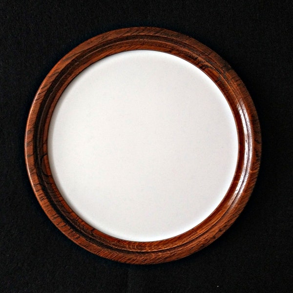 Modern round frame, wooden frame, round frame, round photo frame + Custom