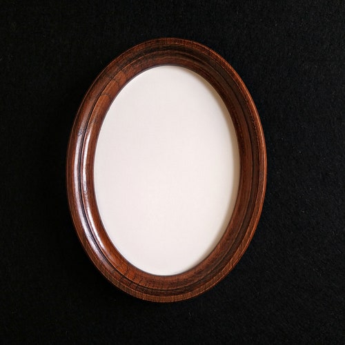 Modern Oval Frame Wooden Frame Oval Frame Oval Photo Frame Etsy