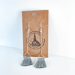 Dainty Mini Tassel Earrings