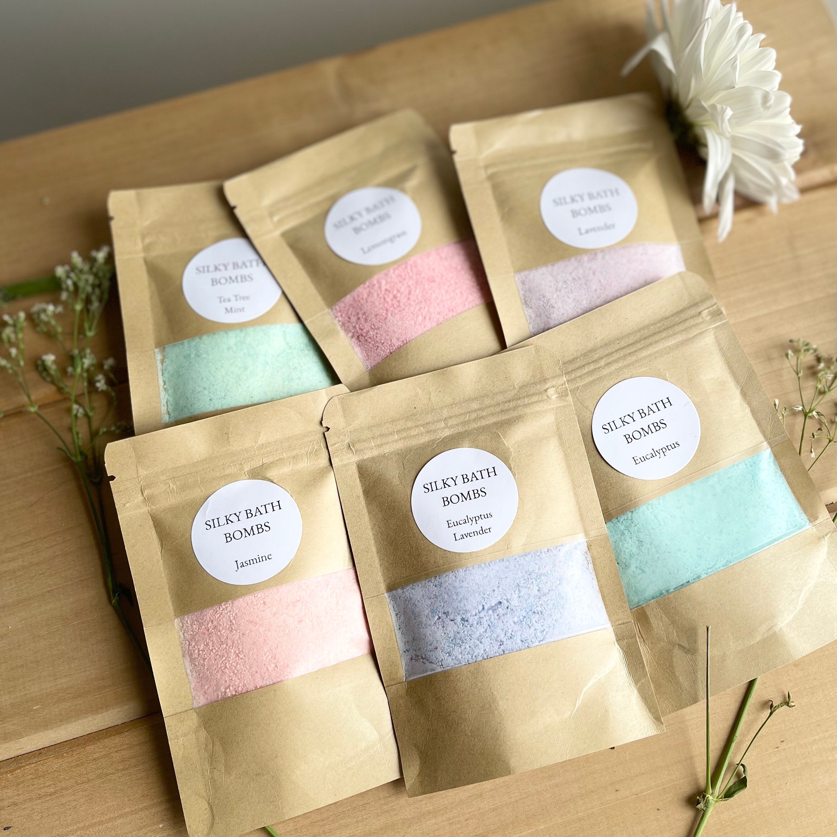 Bath Dust 1.4 oz Bath Bomb Bag Bath Crumbles Dust Bath Etsy