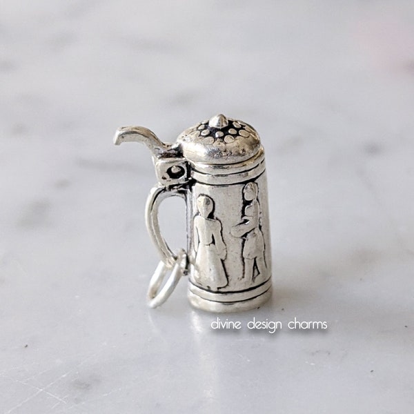 Beer Stein Charm Etsy