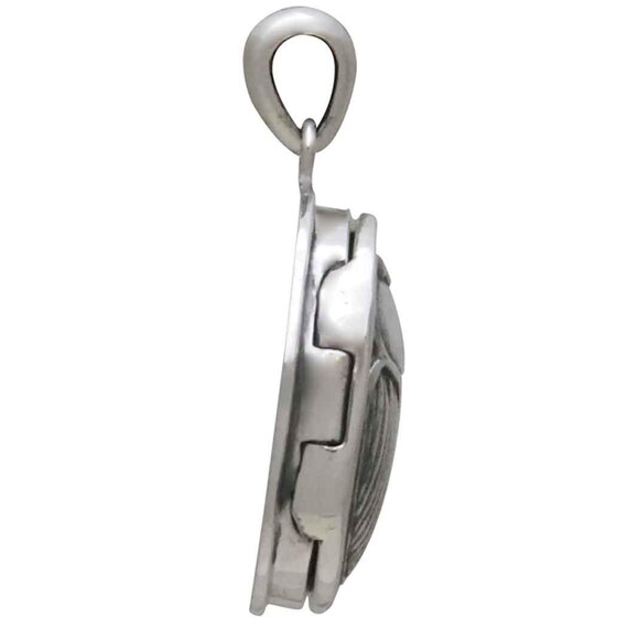 Sterling Silver Scarab Locket - image 4