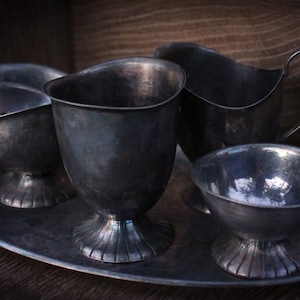 Bronze dinner set high quality , Full dinner set, Beautiful dining set