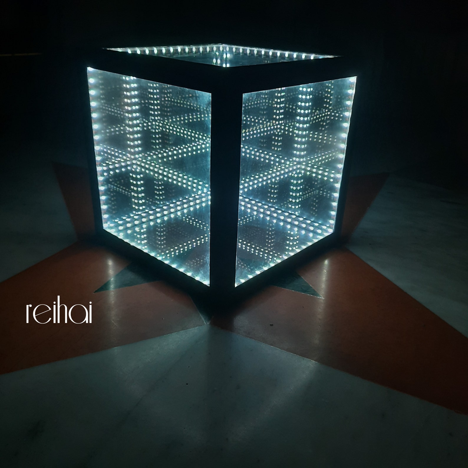 Hypercube Infinity 3d Led Cube Led Cube with Music Sync Etsy