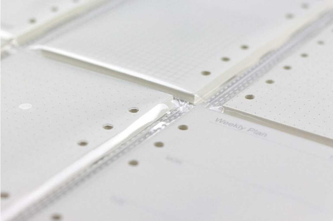 Standard Ring binder Refill A5 A6 Personal Size 6 Hole Ring Etsy