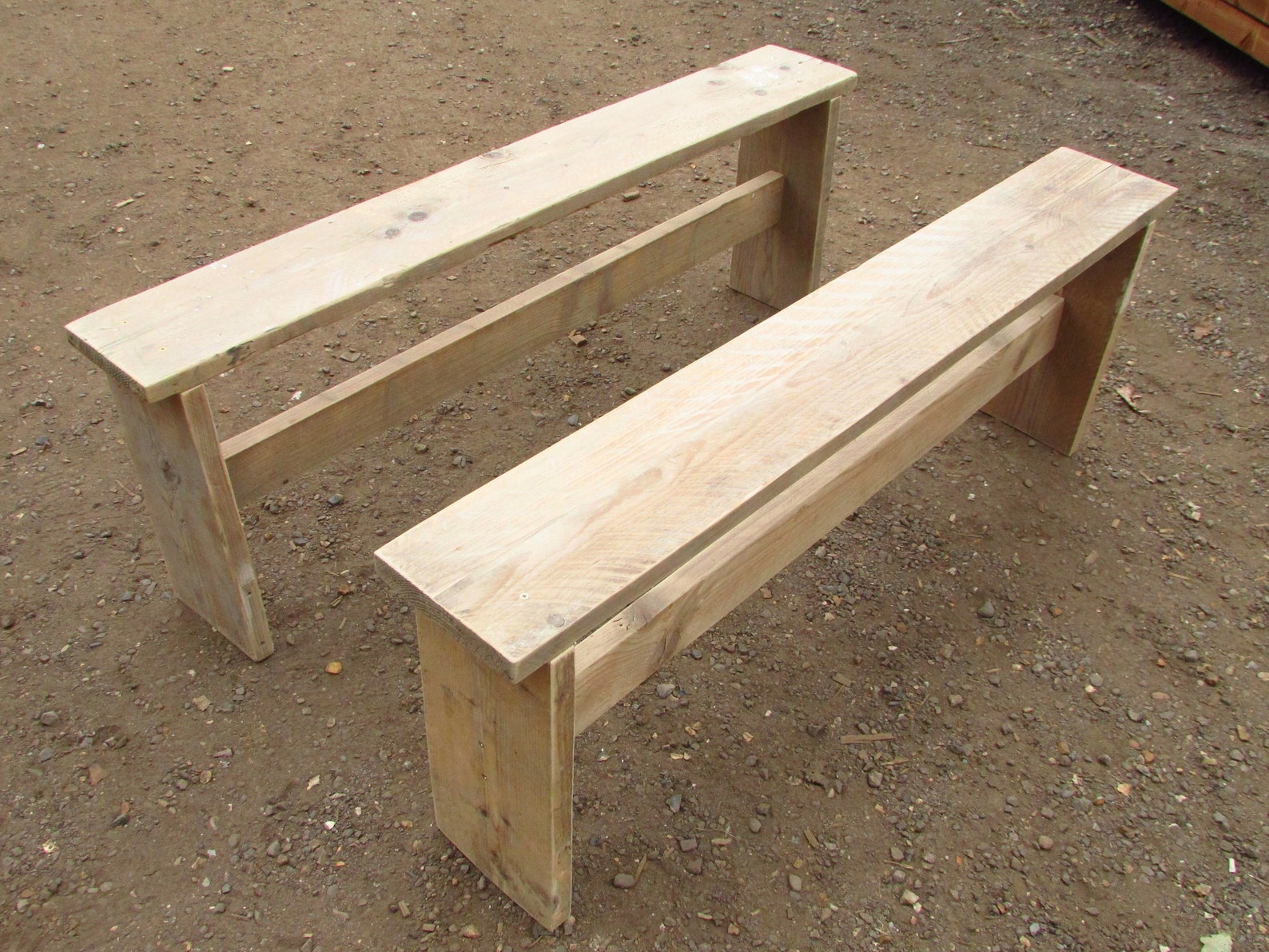 Scaffold Plank Benches Scaffolding Board Bench Etsy