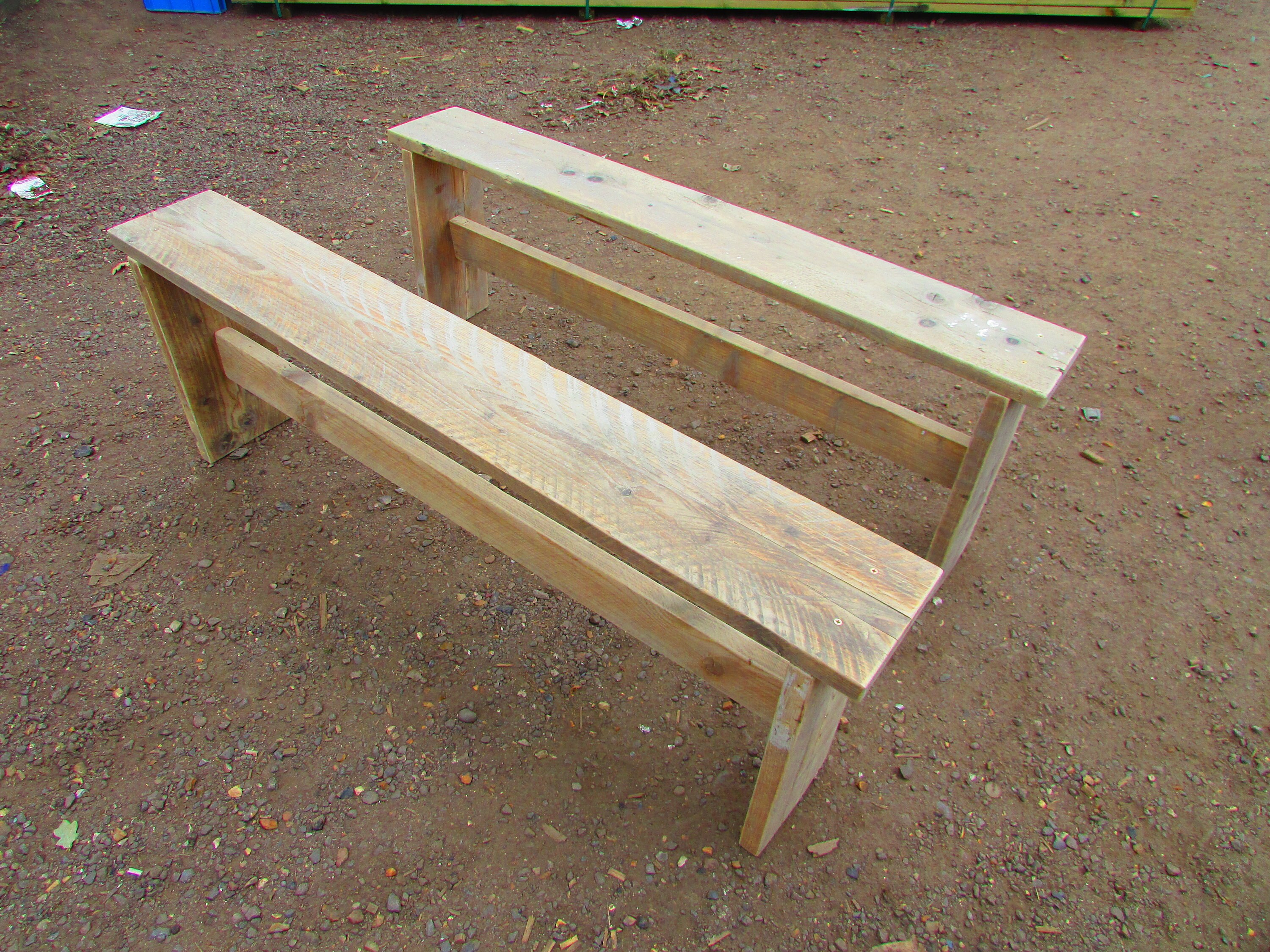 Scaffold Plank Benches Scaffolding Board Bench Etsy