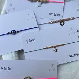 Grigri-Armband - Glücksarmband - Freundschaftsarmband - Armband zum Teilen - Dankesarmband - Lehrer-Nanny-Armband