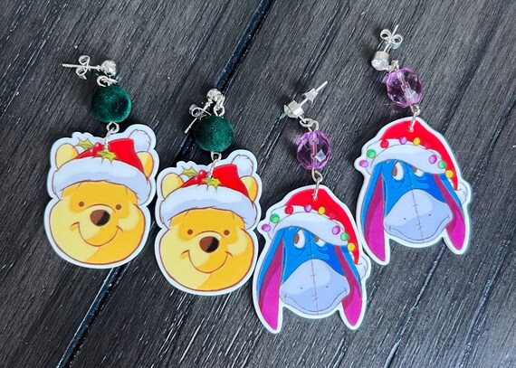 Disney themed earrings clearance