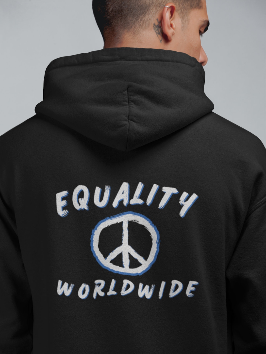 Equality Worldwide Hoodie, Unisex Activist Apparel, Stand up for Human ...