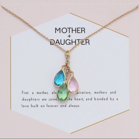 Mother Daughter Bond Necklace Bond Between Mother and Daughter
