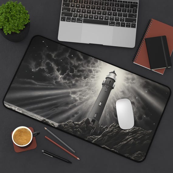 Lighthouse Desk Mat