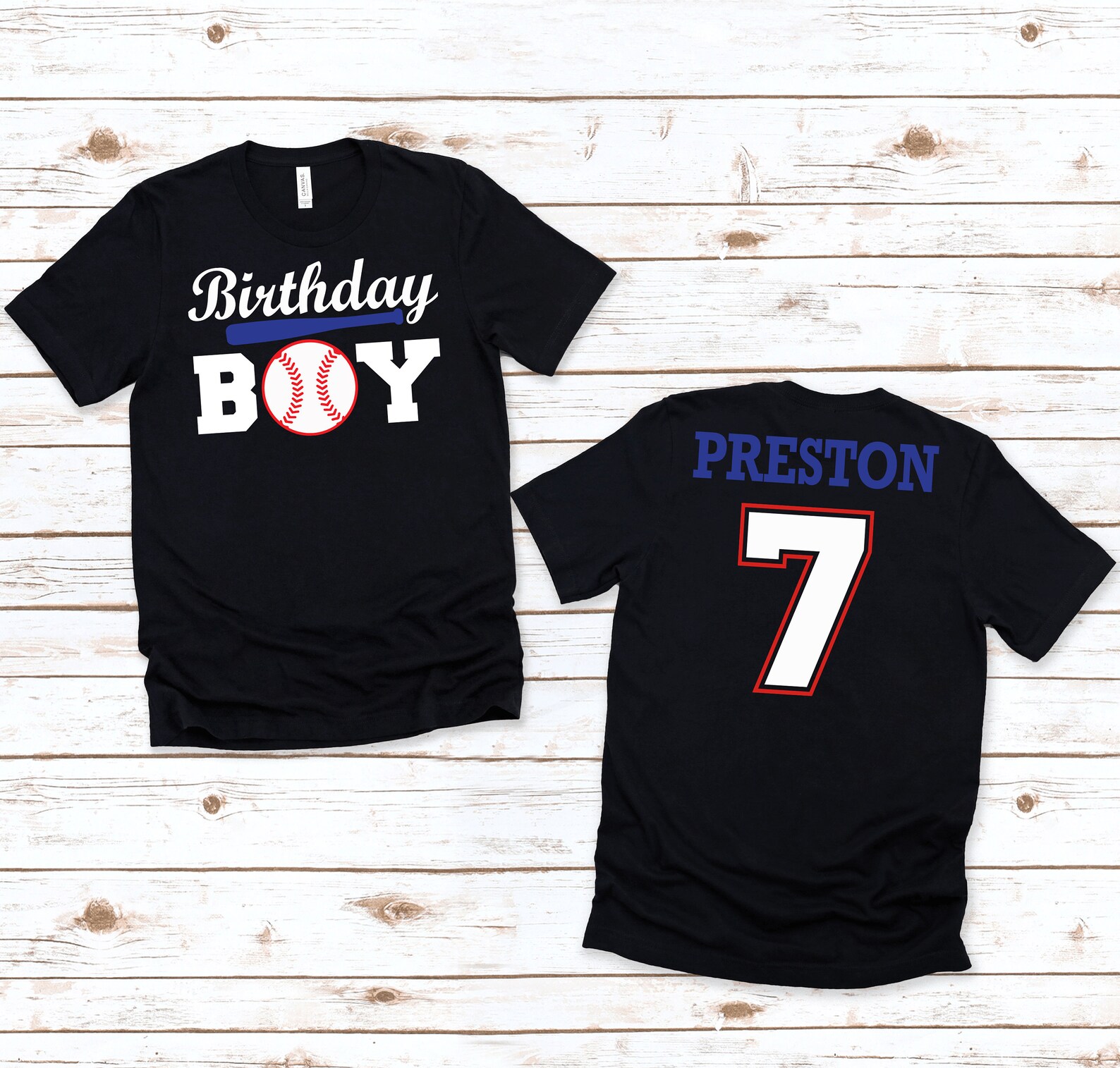 Baseball Birthday Boy Baseball Personalized Tshirt Birthday - Etsy