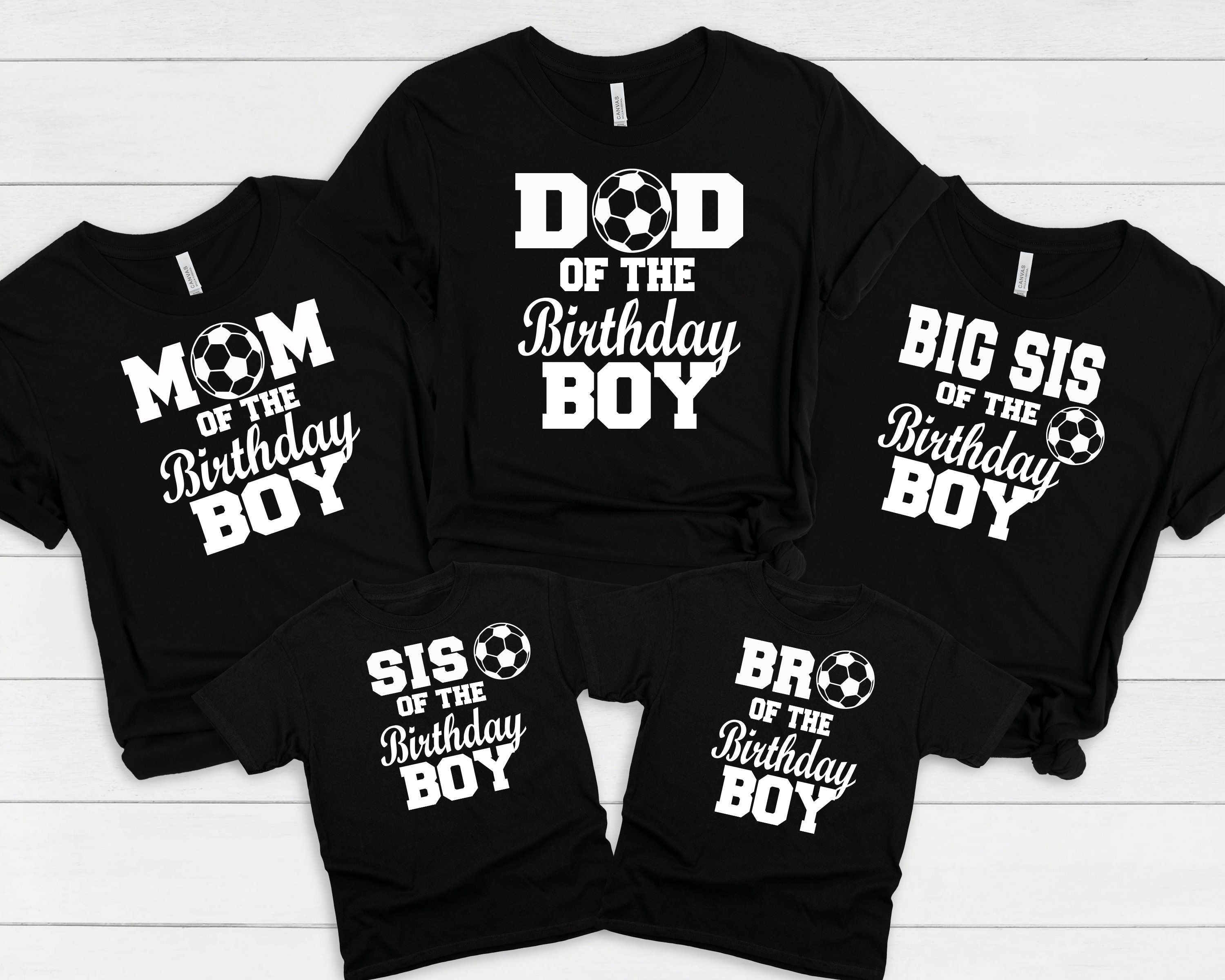 Custom family birthday shirts Clearance