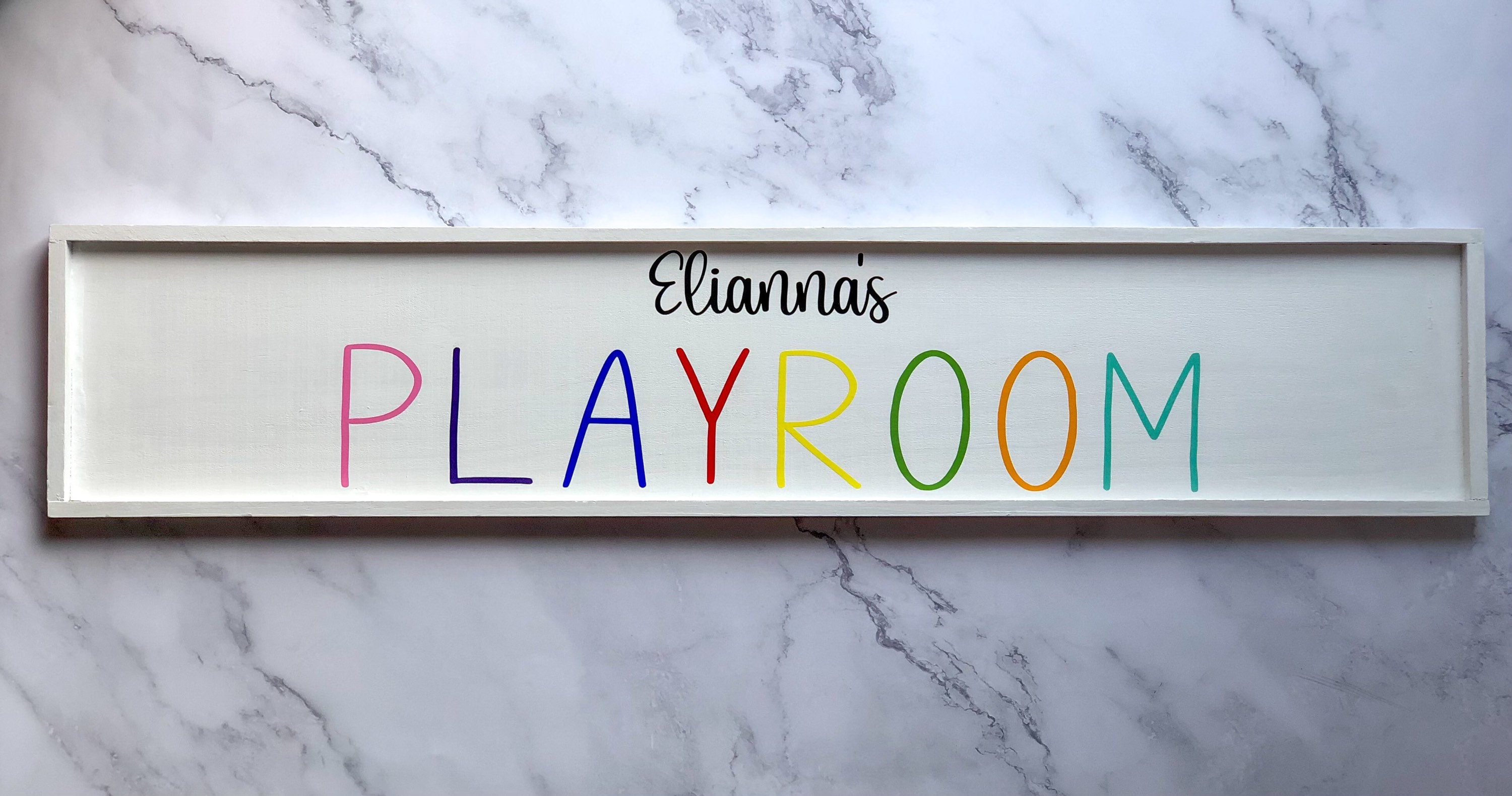 Playroom Sign Kids Name Sign Playroom with Name Sign Etsy