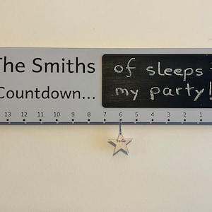 Countdown Timer, re-usable, personalisable