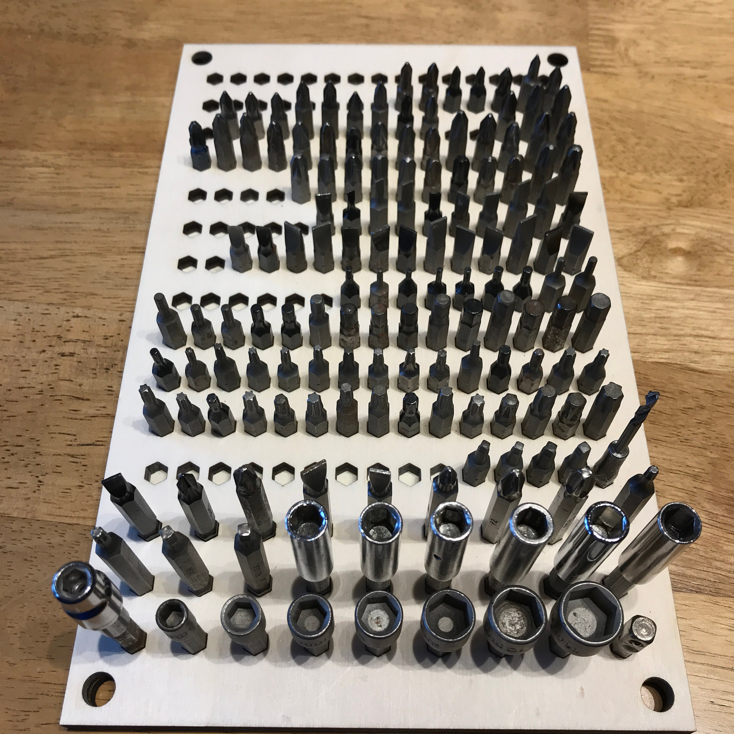 Drive Bit Organiser Board Drive Bit Holder Drill Bit Etsy UK