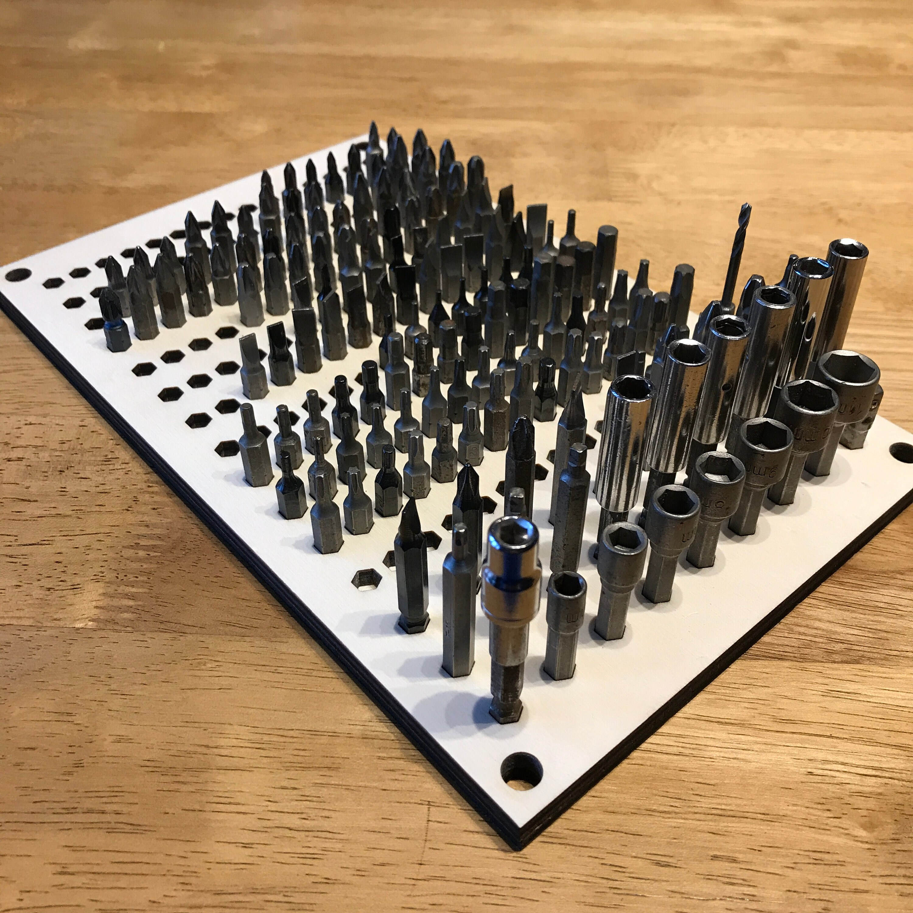 Drive Bit Organiser Board Drive Bit Holder Drill Bit Etsy UK