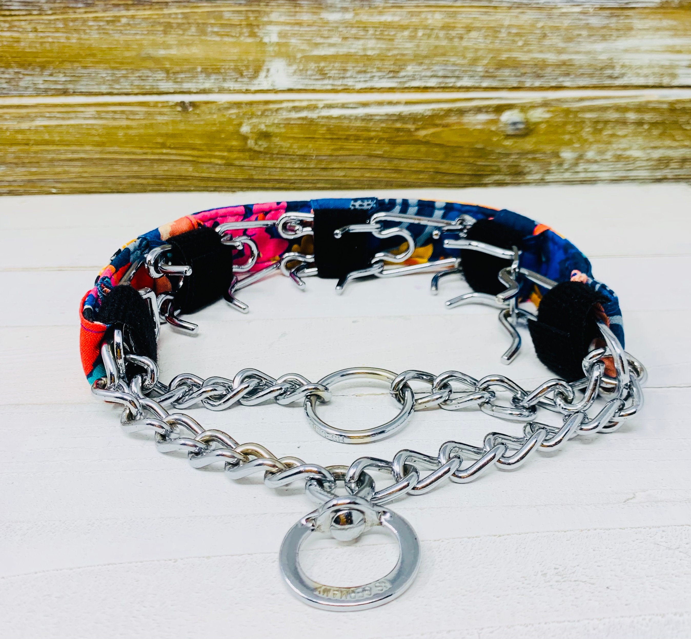 Prong Collar Cover SLIP OVER Full Coverage Adjustable Etsy