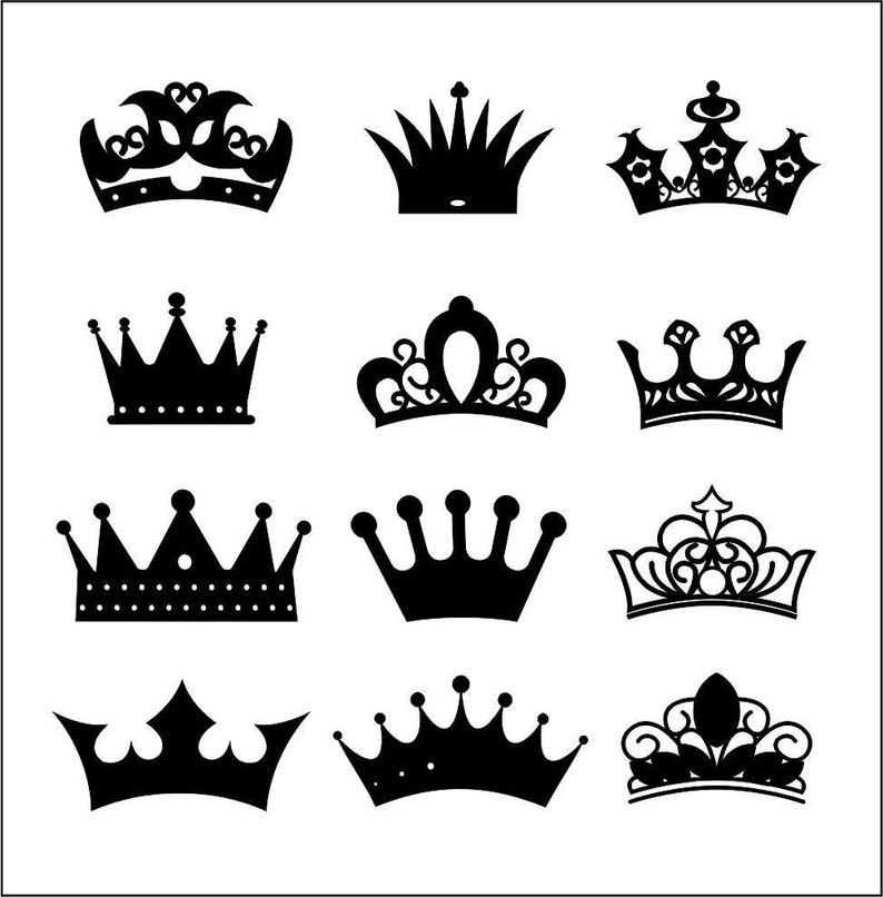 Download Crown Clipart Princess Crown Svg Royal Crown Svg Crown Silhouette Crown Svg Tiara Crown Svg Queen Crown Svg King Crown Svg Art Collectibles Digital Kromasol Com