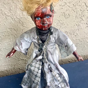 OOAK Creepy Horror Doll  15” King Queen Halloween Dead Doll