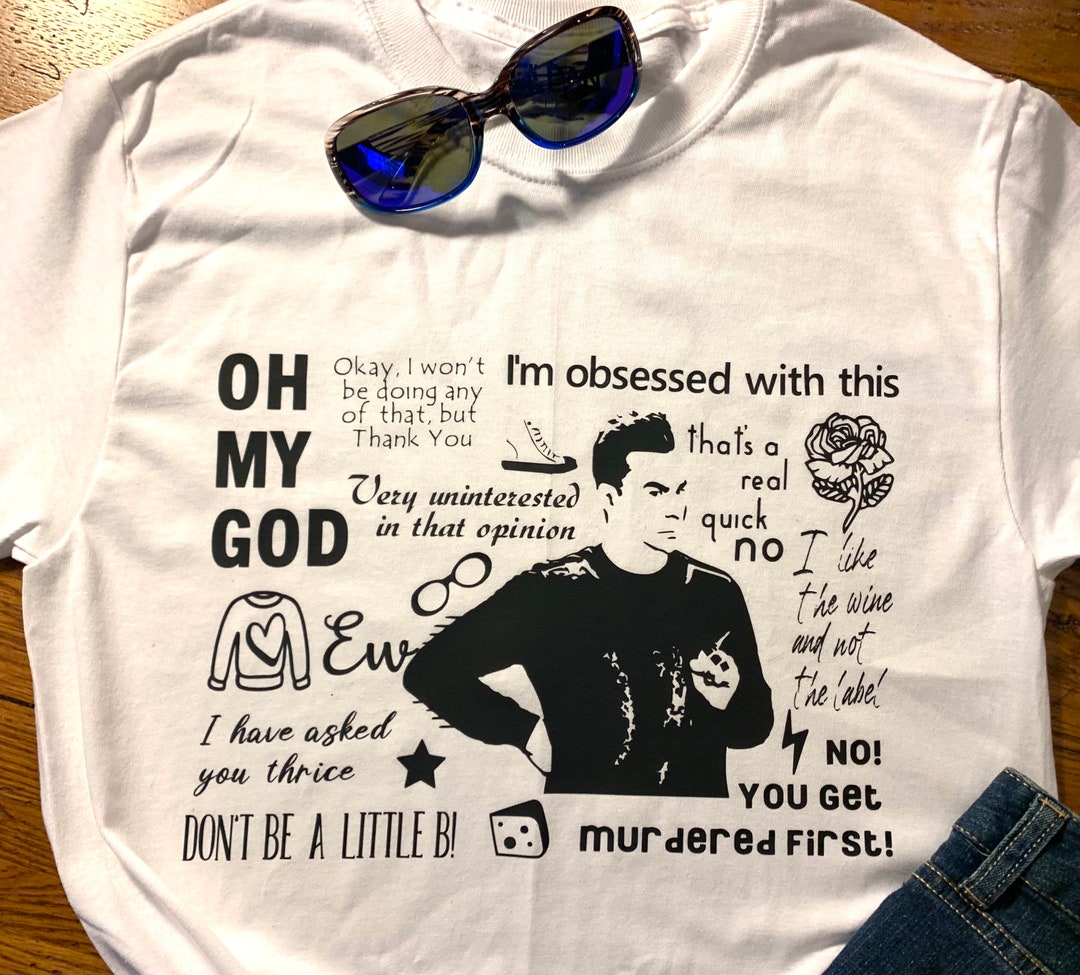 Schitt's Creek Inspired, David Rose Quotes, Graphic T, T-shirt - Etsy Israel, image size:1080x975
