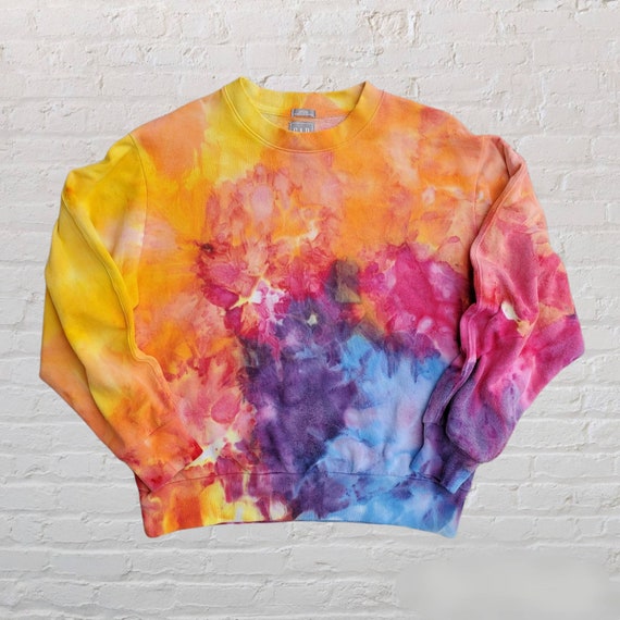 Gap pink tie dye sweatshirt sale