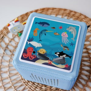 Toniebox-beschermfolie, Toniebox-beschermfolie, beschermhoes geschikt voor de Toniebox, Toniebox-accessoires, onderwater, zee