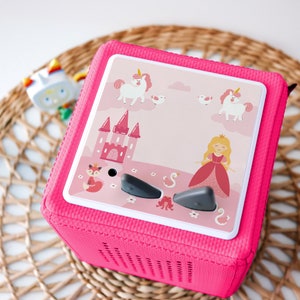 Toniebox Schutzfolie Prinzessin, Toniebox Schutzfolie Mädchen, Schutzcover passend für die Toniebox, Toniebox Zubehör, Prinzessin
