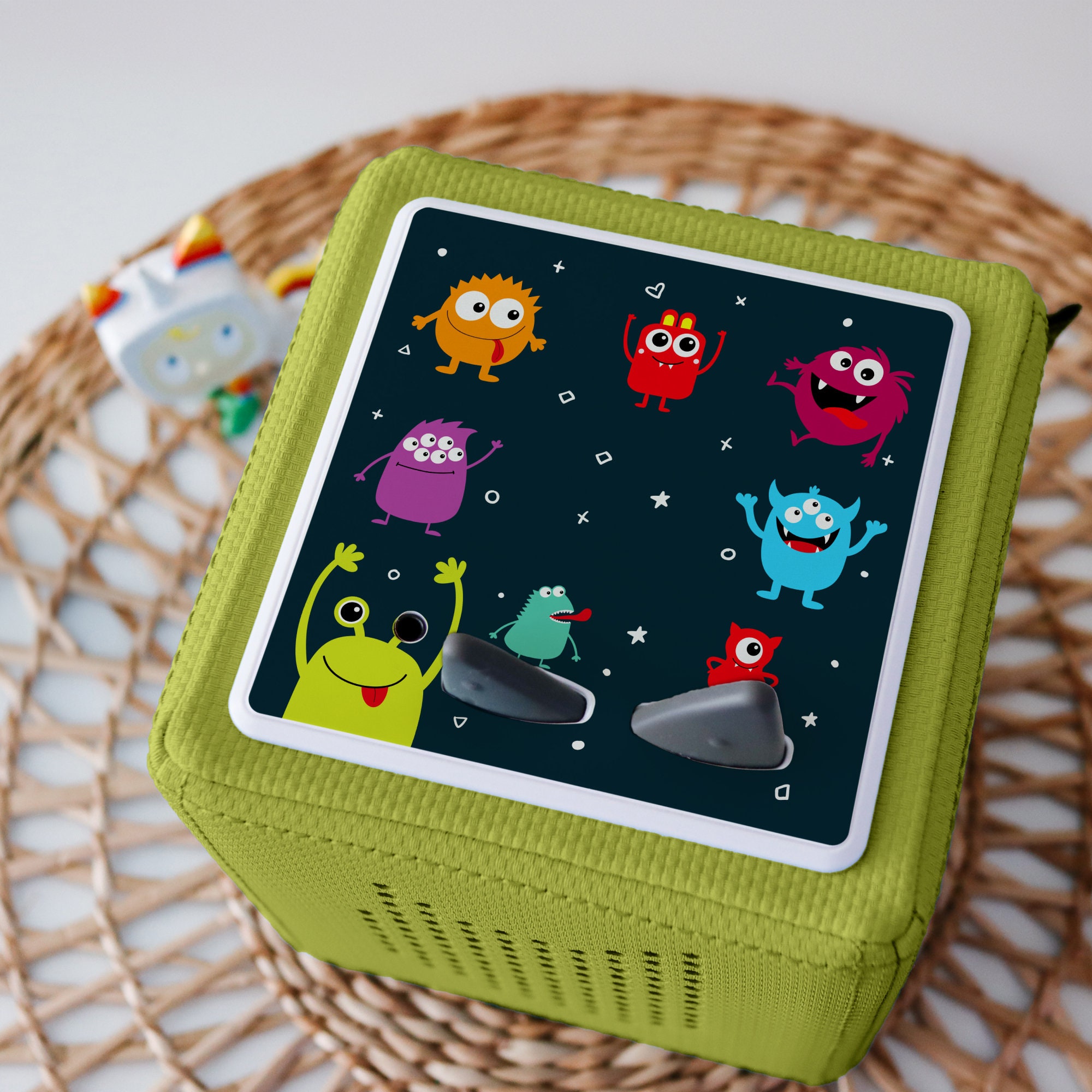 Toniebox monster protective foil, Toniebox protective foil, protective cover suitable for the Toniebox, Toniebox accessories, cute monster