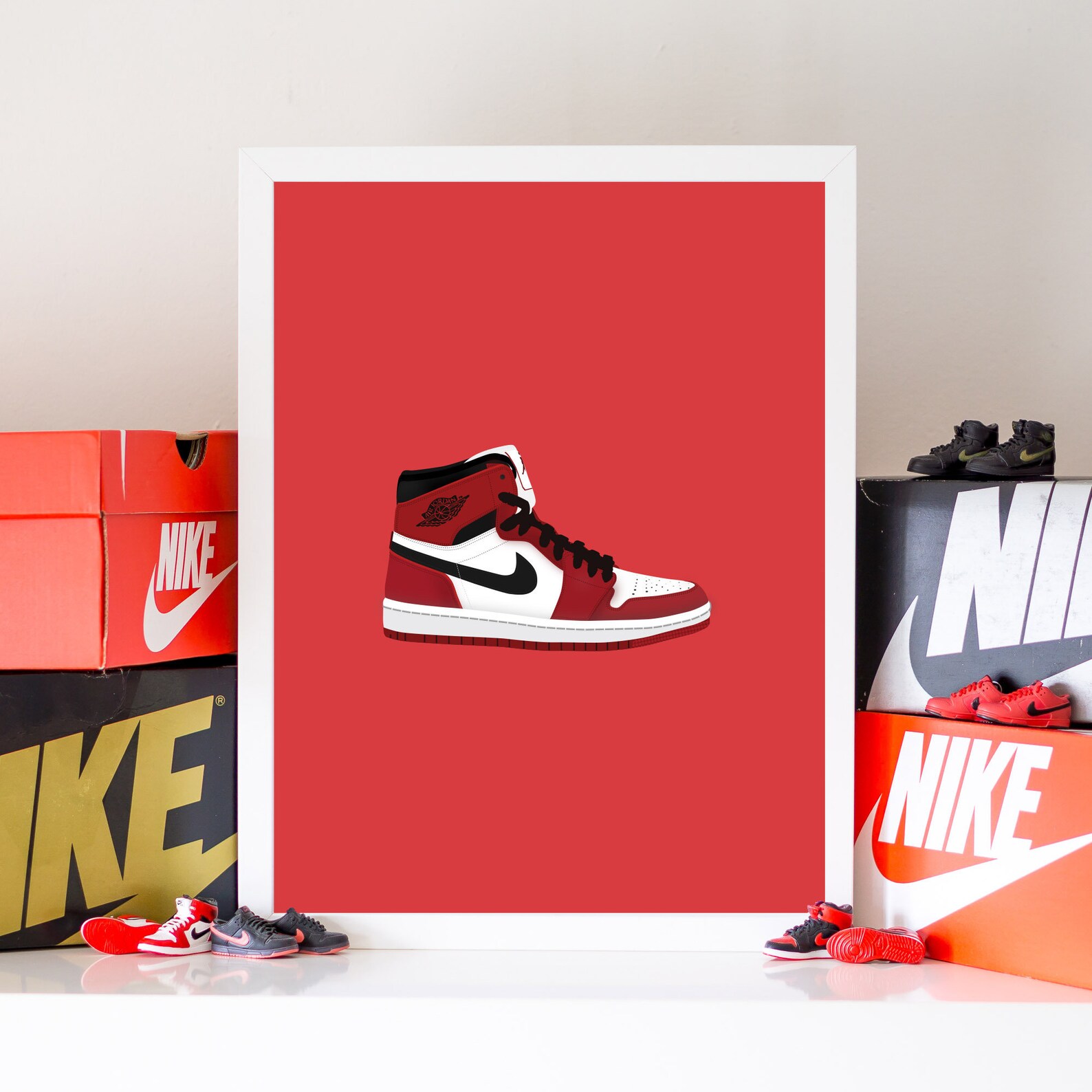 Sneaker Poster Jordan 1 digital Download Etsy
