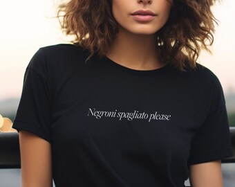 Negroni Spagliato Please T-shirt, Unisex Tee
