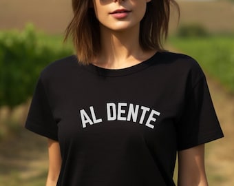 Camiseta Al Dente, Camiseta Unisex, Camisa Italiana Pasta Al Dente