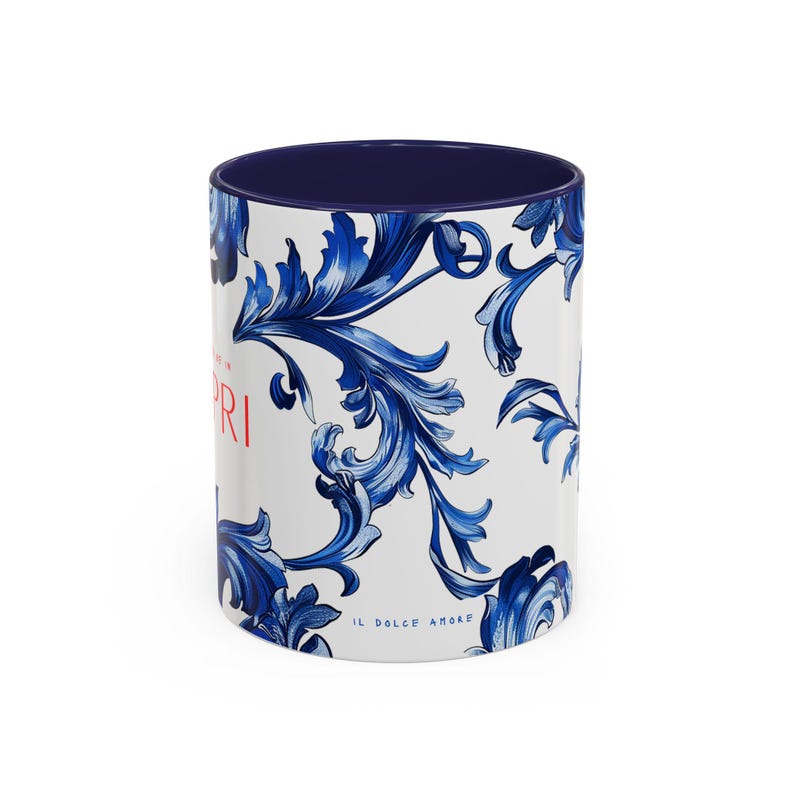 Capri Amalfi Coast Mug, I'd Rather Be in Capri Coffee Cup, Gifts Italy Traveller, Capri Mug image 4