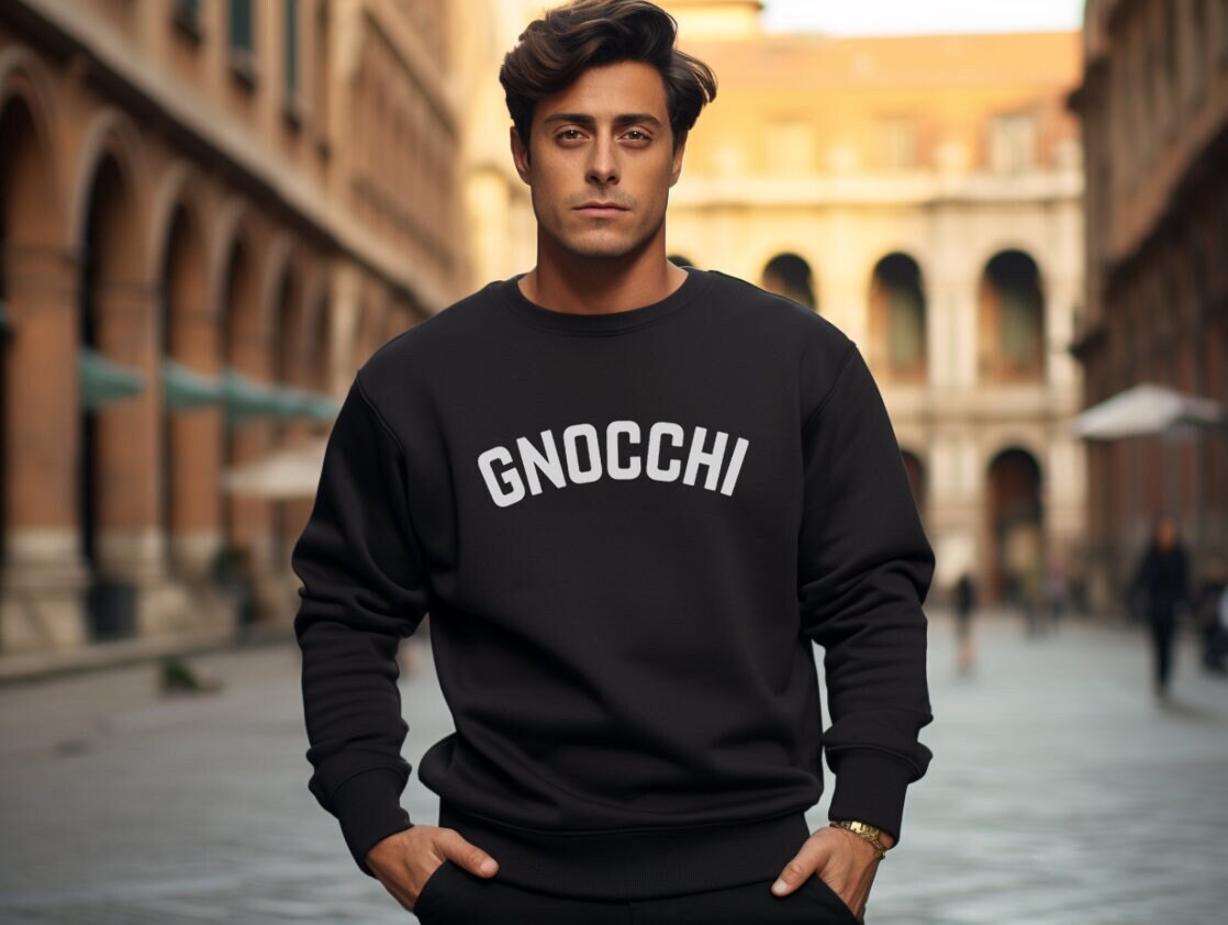Gnocchi Sweatshirt Unisex Crewneck Sweatshirt Pasta Italian Thanksgiving Sweater Etsy
