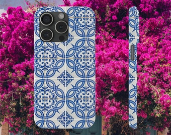 Capri Amalfi Style Italian Tile iPhone 14 Case